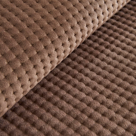 Karaca Chloe Bedspread, Single, Brown