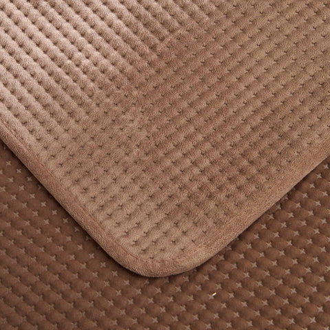 Karaca Chloe Bedspread, Double, Brown