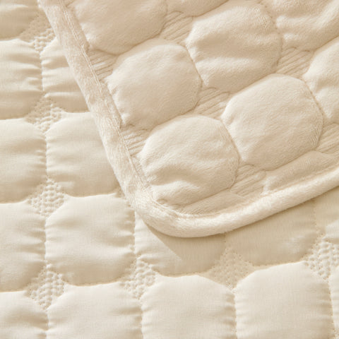 Karaca Alice Bedspread, Double, Cream