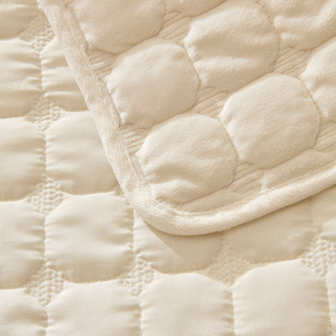 Karaca Alice Bedspread Set, Single, Cream