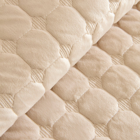 Karaca Alice Bedspread Set, Double, Beige