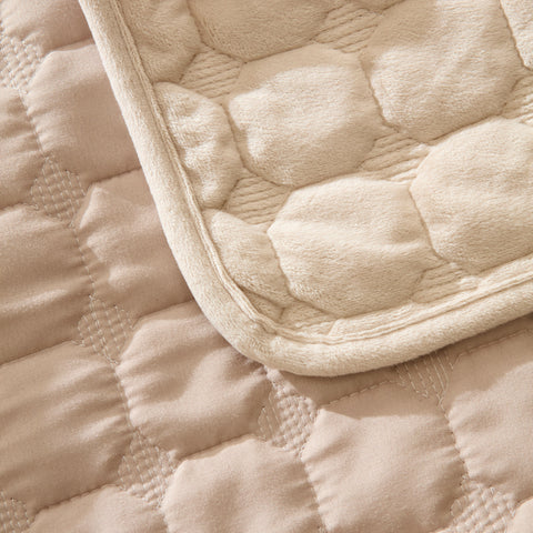 Karaca Alice Bedspread Set, Single, Beige