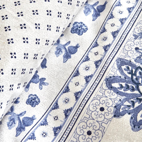 Karaca Amar 100% Cotton Duvet Cover Set, Double, Blue