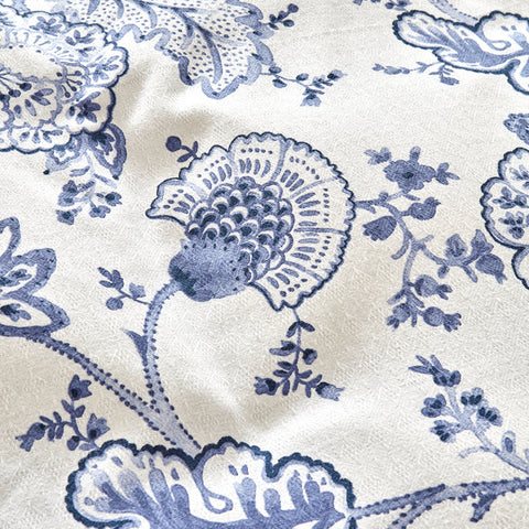 Karaca Amar 100% Cotton Duvet Cover Set, Double, Blue