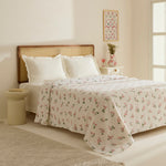 Karaca Silvie 100% Cotton Pique, Double, 200x220cm, Red