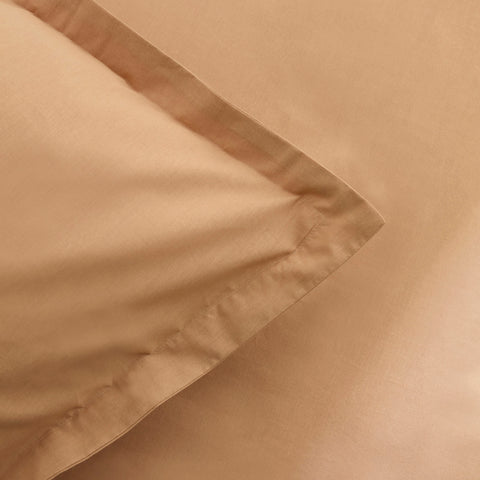 Karaca Vera 100% Turkish Cotton Duvet Cover Set, Double, Beige