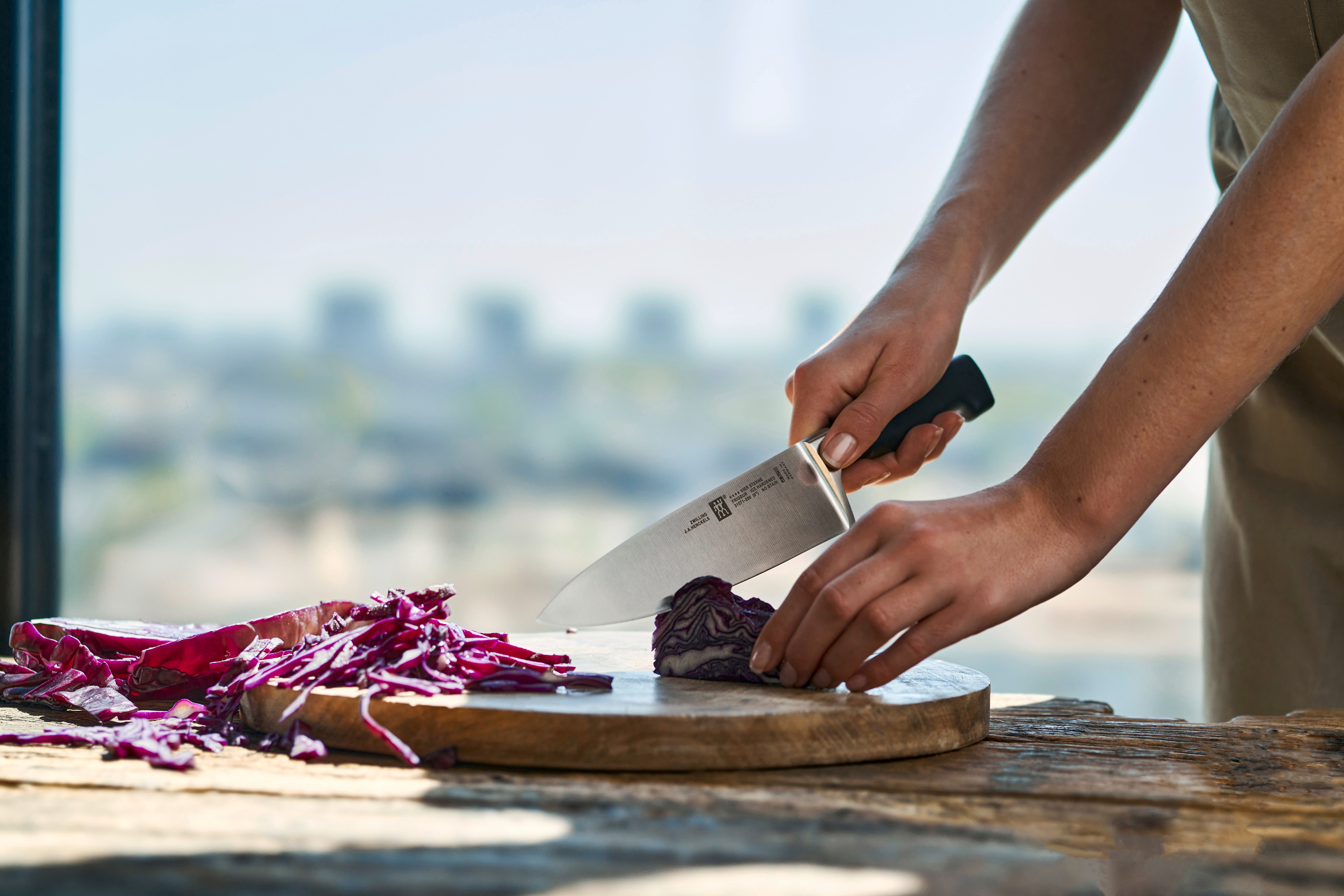 Zwilling Four Star Chef's Knife, 20cm, Gray