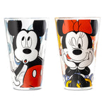 Egan Italy Disney F&E Mickey Mouse 2-Piece Highball Glass, 310ml, Multi