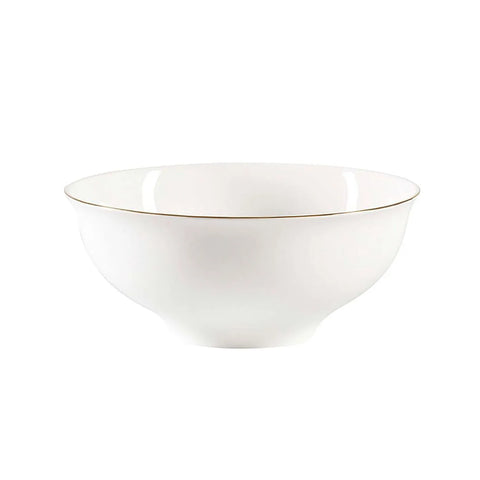 Jumbo Bone China Golda 61-Piece Dinner Set for 12 People, Gold