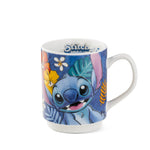 Egan Disney Stitch Porcelain Mug, 350ml, Blue