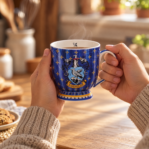 Egan Harry Potter Ravenclaw Porcelain Mug, 350ml, Blue