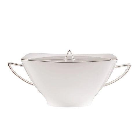 Jumbo Bone China Wind Platin 64-Piece Dinner Set for 12 People, Platin