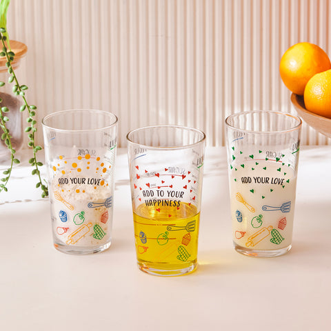 Karaca Carme Measuring Glass, 550ml, Green