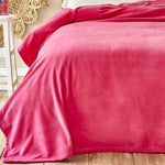 Karaca Home Puffy Blanket, Single, Fuchsia