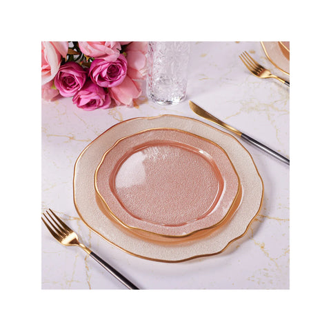 Karaca Santa 12 Piece Glass Dinner Set for 6 People, Multi