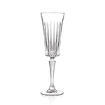 Rcr Timeless Champagne Flute Glass, 210 ml