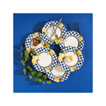 Karaca Lemon 6 Piece Porcelain Serveware Set, 21cm, Multi