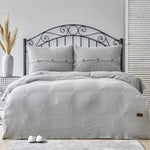 Karaca Home Coline Knitwear Bedspread Set, Double, Grey