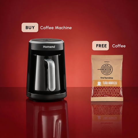 Homend Pottoman 1818UK Turkish Coffee Maker, 480W, Space Grey
