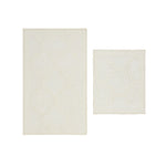 Karaca Home Katy 2-Piece Bath Mat, Cream
