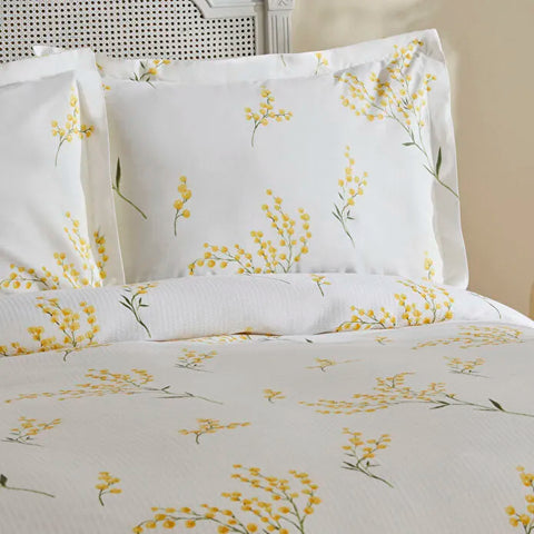 Karaca Loretta 100% Cotton Bedding Set, Double, Yellow