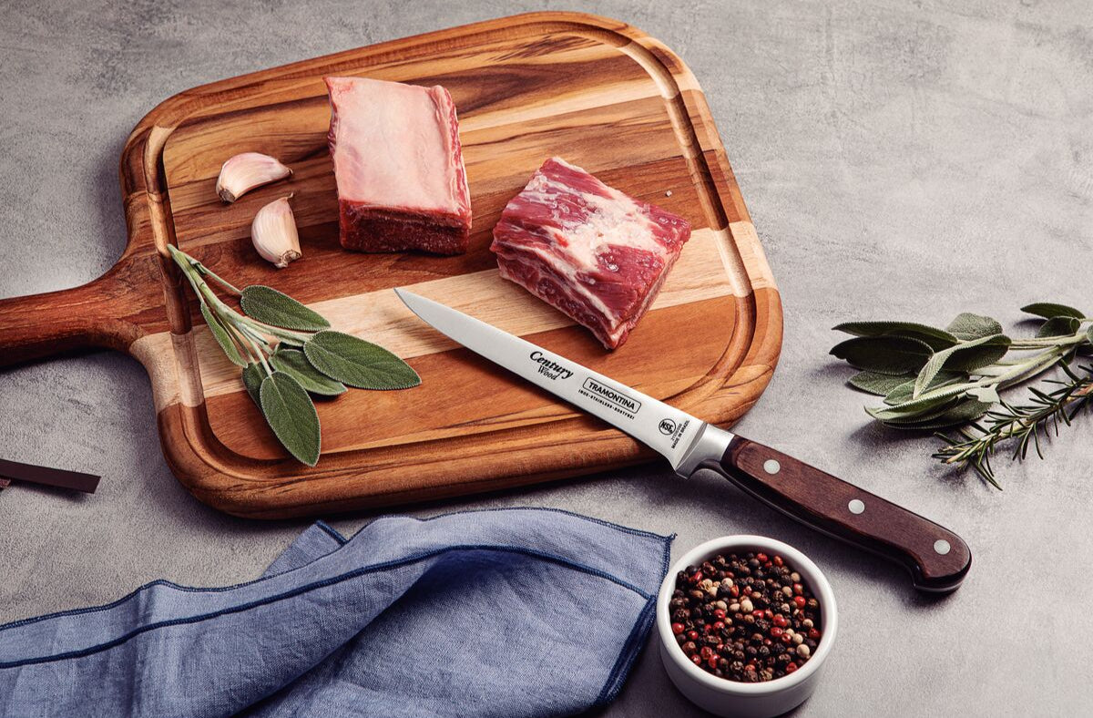 Tramontina Stainless Steel Boning Knife, Inox