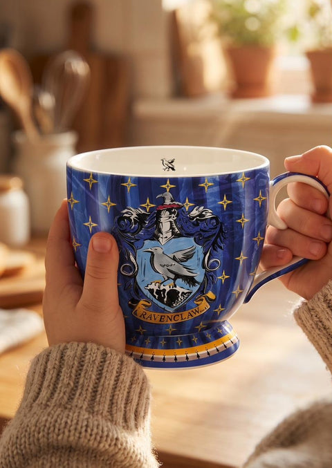 Egan Harry Potter Ravenclaw Porcelain Mug, 350ml, Blue