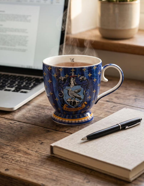 Egan Harry Potter Ravenclaw Porcelain Mug, 350ml, Blue