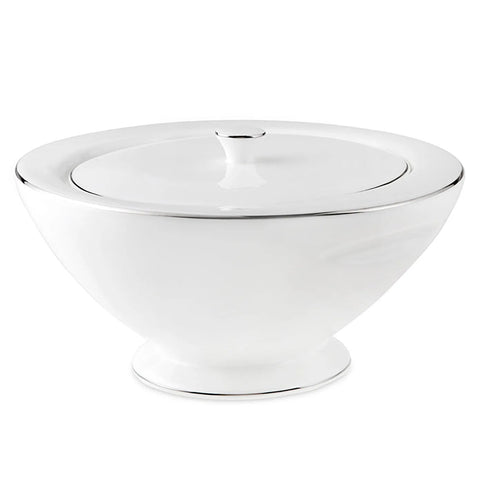 Jumbo Bone China Moon Platin 64-Piece Dinner Set for 12 People, Platin