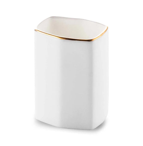 Jumbo Bone China Fold 58-Piece Dinner Set for 12 People, Gold