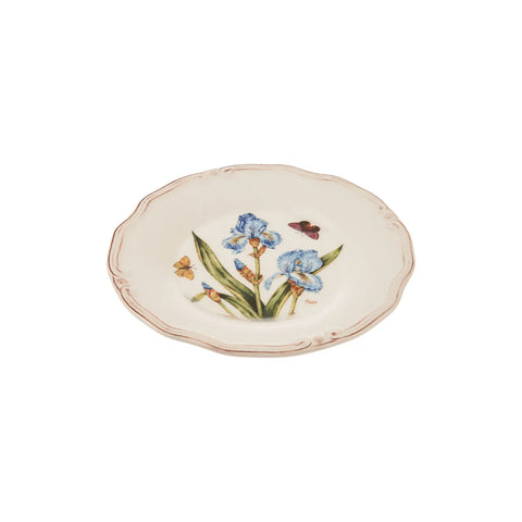 Karaca Tiffany Iris Porcelain Side Plate, 21cm, Multi