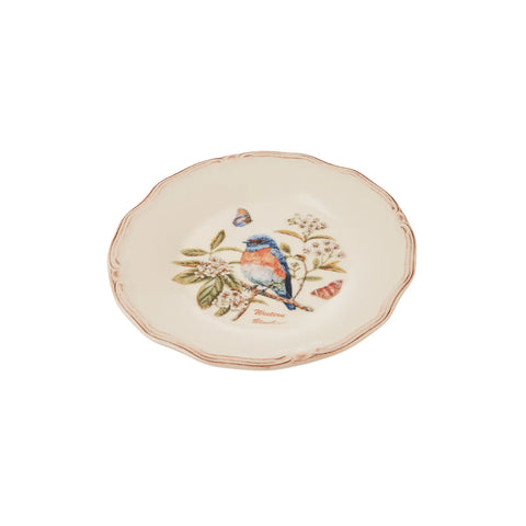 Karaca Tiffany Bird Porcelain Side Plate, 21cm, Multi