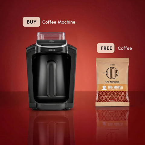 Karaca Hatır Aqua Turkish Coffee Maker, 735W, Black