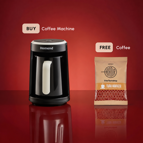 Homend Pottoman 1818UK Turkish Coffee Maker, 480W, Starlight