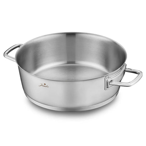 Jumbo Felix 8-Piece Stainless Steel Induction Cookware Set, Silver