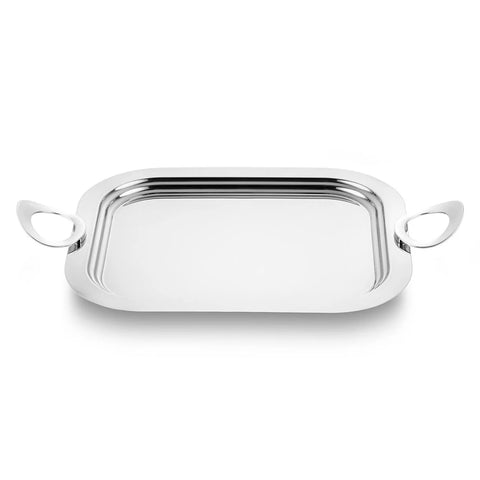 Jumbo Invento Stainless Steel Tray, 382mmx320mm, Silver