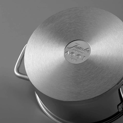 Jumbo Metalix 8-Piece Stainless Steel Induction Cookware Set, Silver