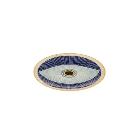 Karaca Eye Zone 6 Piece Porcelain Serveware Set, 19cm, Multi