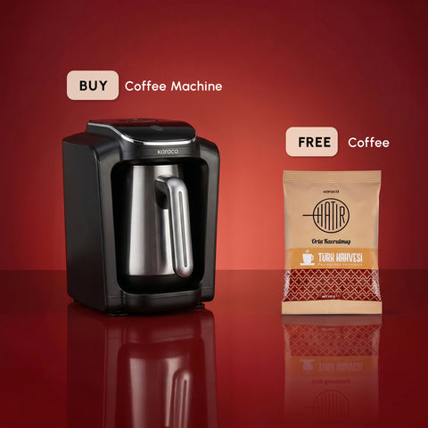 Karaca Hatır Neo Inox Turkish Coffee Maker,  735W, 300ml, Inox