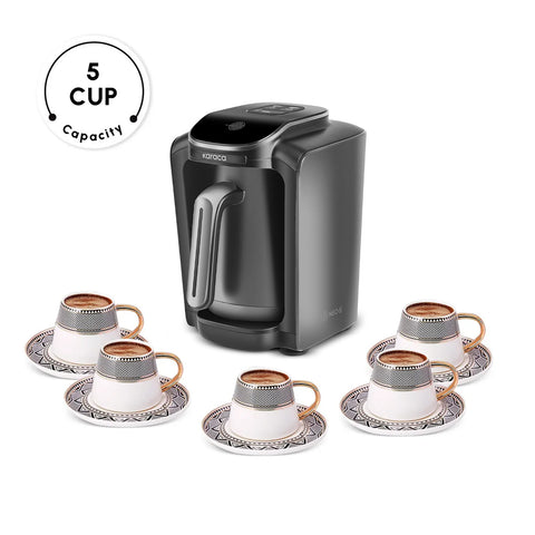 Karaca Hatır Neo-S Turkish Coffee Maker, 535W, Space Grey