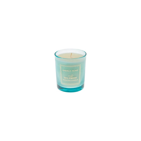 Karaca Home Sea Fresh Scented Candle, 140g, Turquoise