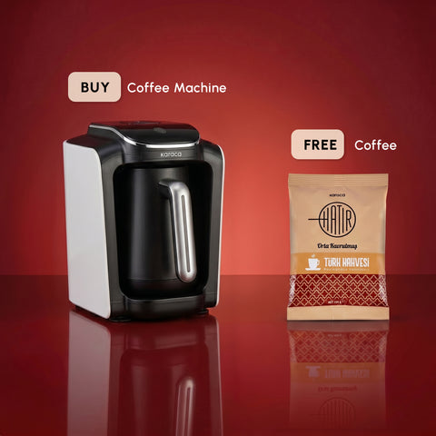 Karaca Hatır Neo Turkish Coffee Maker, 535W, Silver