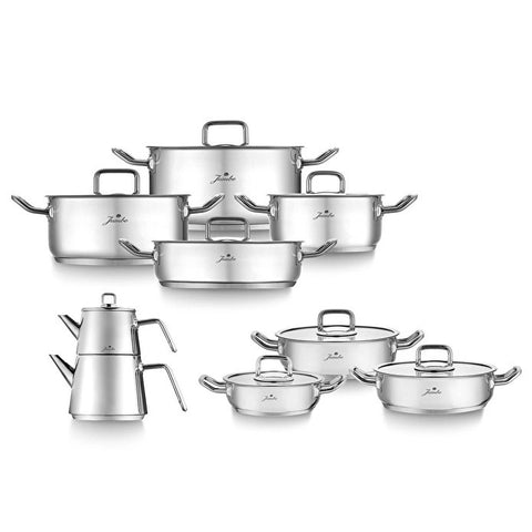 Jumbo Proshine 17-Piece Induction Cookware Set
