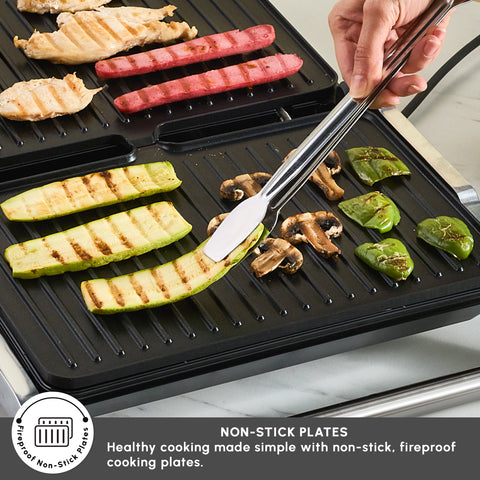 Karaca Toastmate Sandwich Toaster and Grilling Machine, 2000W, Inox