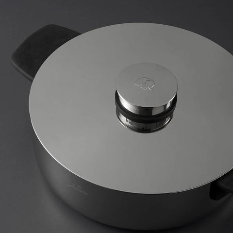 Jumbo Infinity 8-Piece 3Ply Stainless Steel Induction Cookware Set, Silver