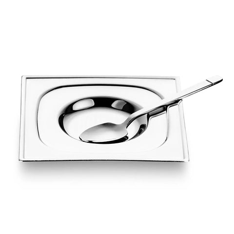 Jumbo Pluto 16-Piece Stainless Steel Tea Set, Silver