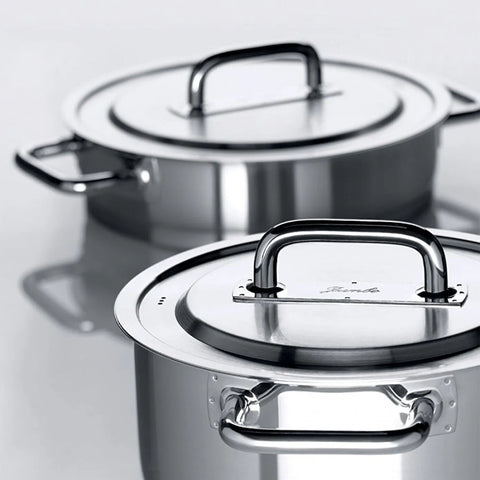 Jumbo Metalix 8-Piece Stainless Steel Induction Cookware Set, Silver