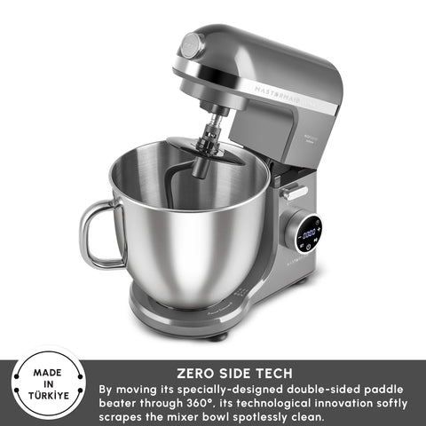 Karaca Mastermaid Chef Ultra Digital Stand Mixer, 7L, 2000W, Galaxy Grey