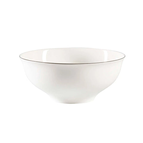 Jumbo Bone China Silva 61-Piece Dinner Set for 12 People, Platin