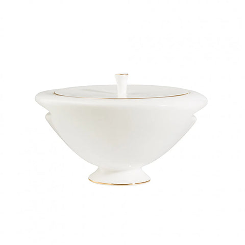 Jumbo Bone China Moon Gold 64-Piece Dinner Set for 12 People, Gold